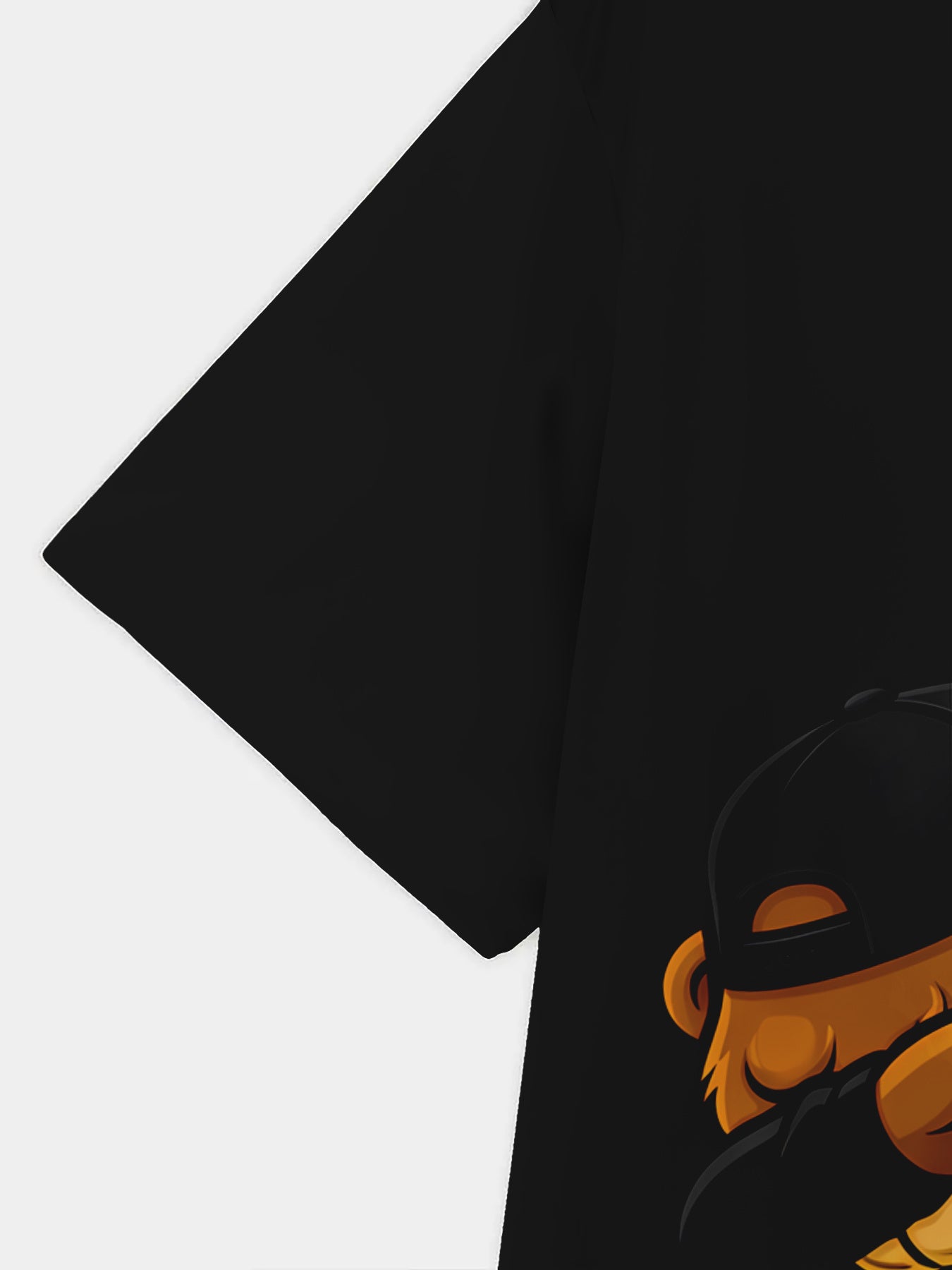 Fashionable Creative Trendy Bear Graphic Print T-Shirt for Boys, Featuring a Unique Design, Perfect for Summer Streetwear for Both Boys And Girls