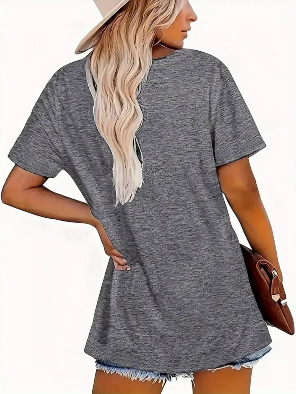 Battles Fashion Women'S Colorful Letter Book Pattern Printed Round Neck T-Shirt, Casual Short-Sleeve Top for Spring And Summer, Women'S Clothing