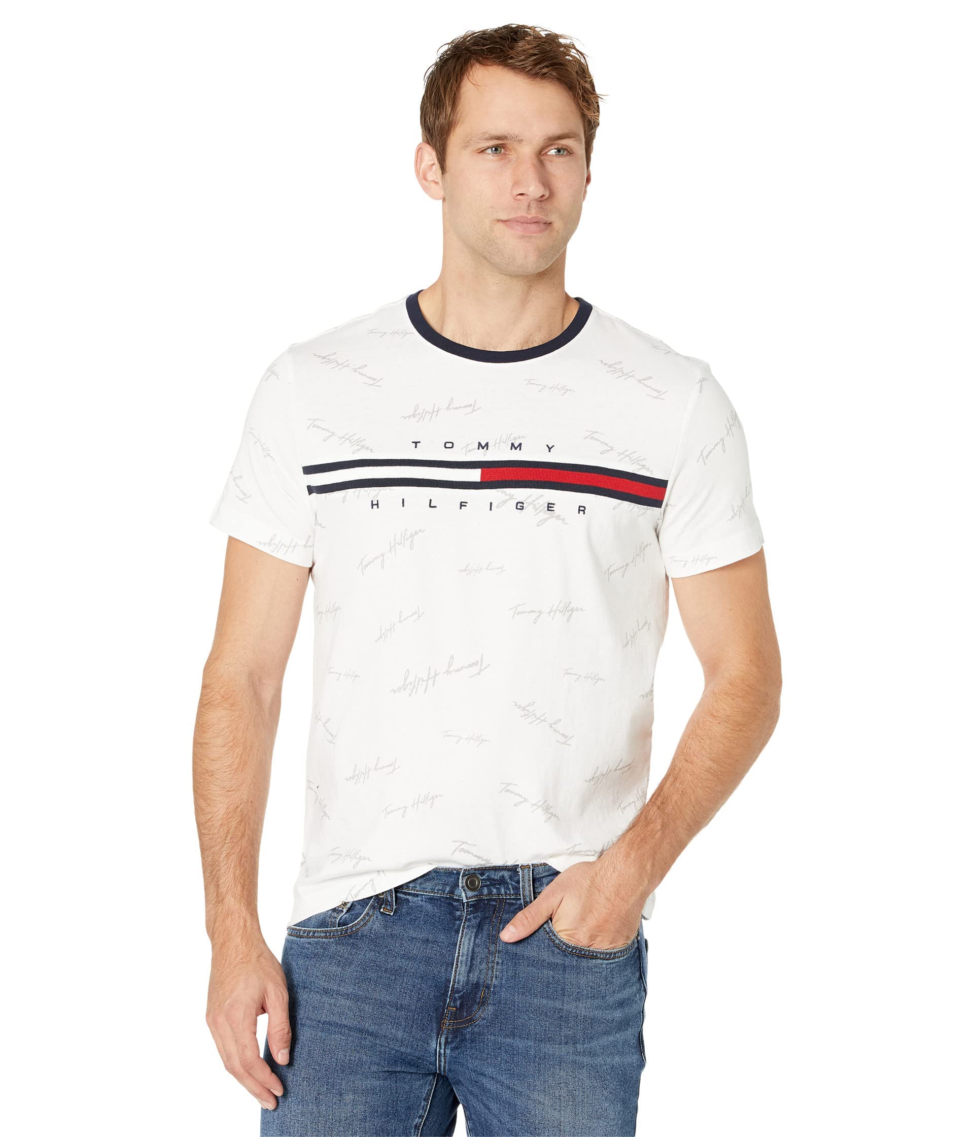 Tommy Hilfiger Mens Short Sleeve Tino T-Shirt
