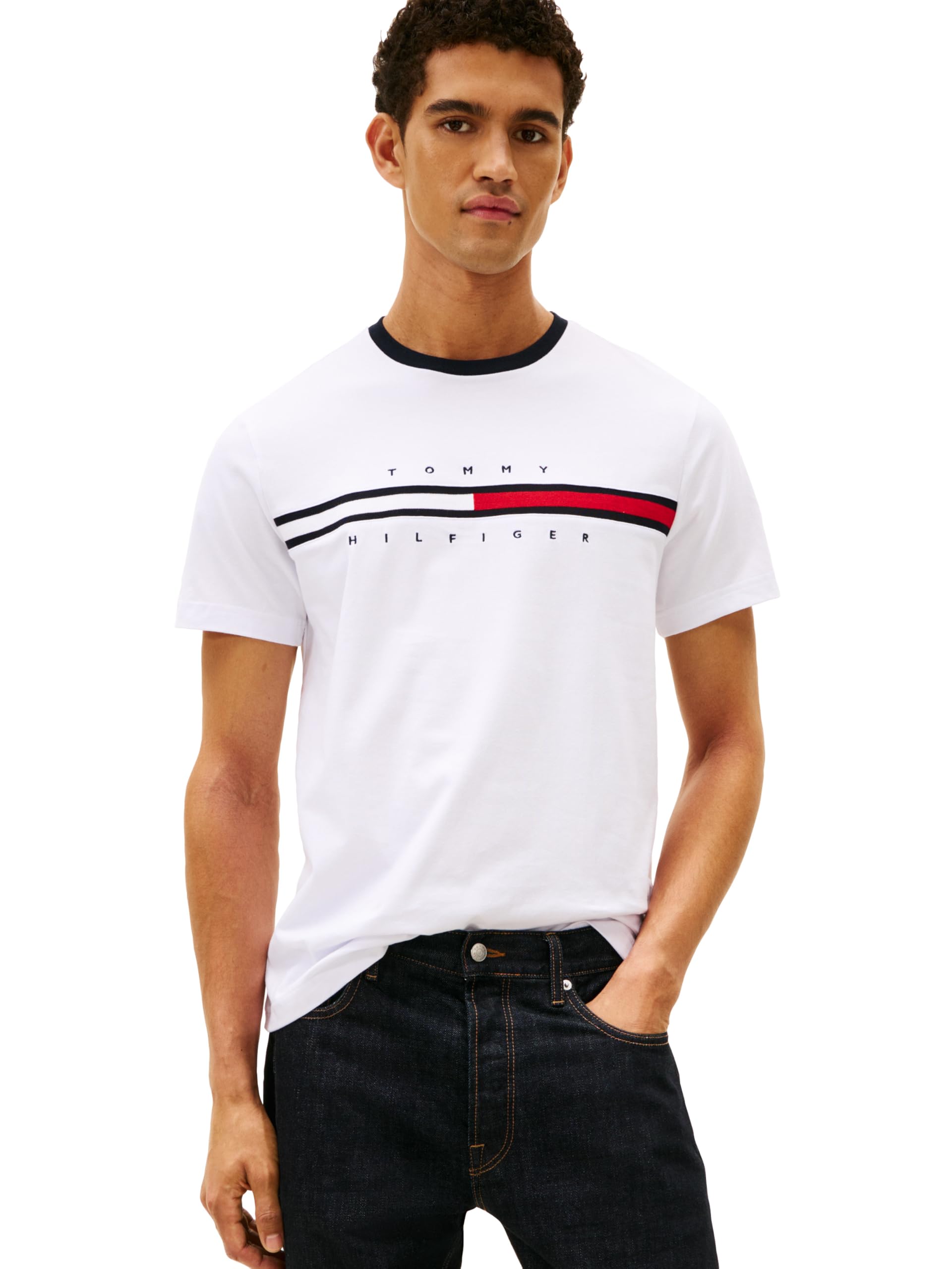 Tommy Hilfiger Mens Short Sleeve Tino T-Shirt