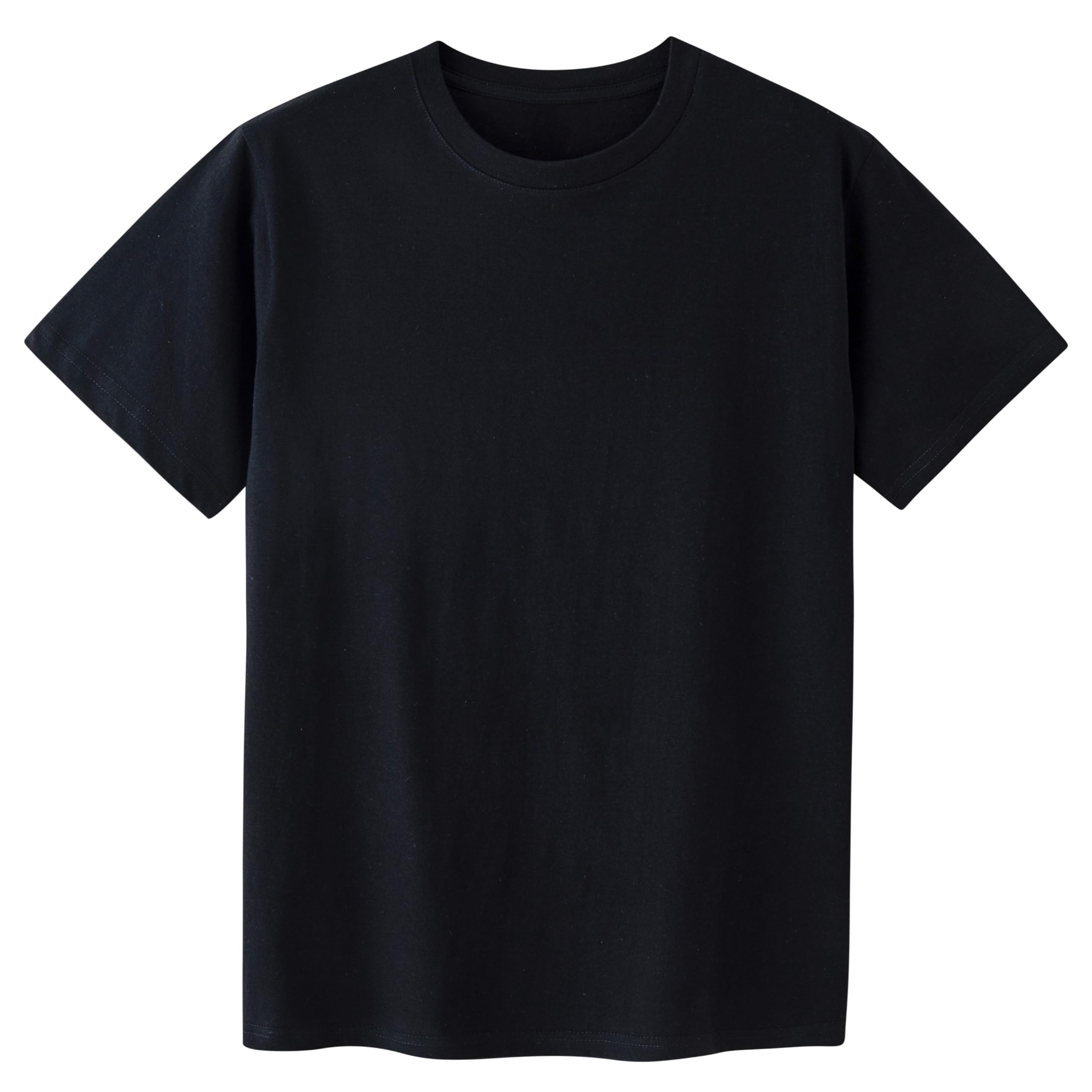 Cotton T Shirt for Men/Women Short Sleeve Crewneck Summer Tops Loose Fit Unisex Basic Tees
