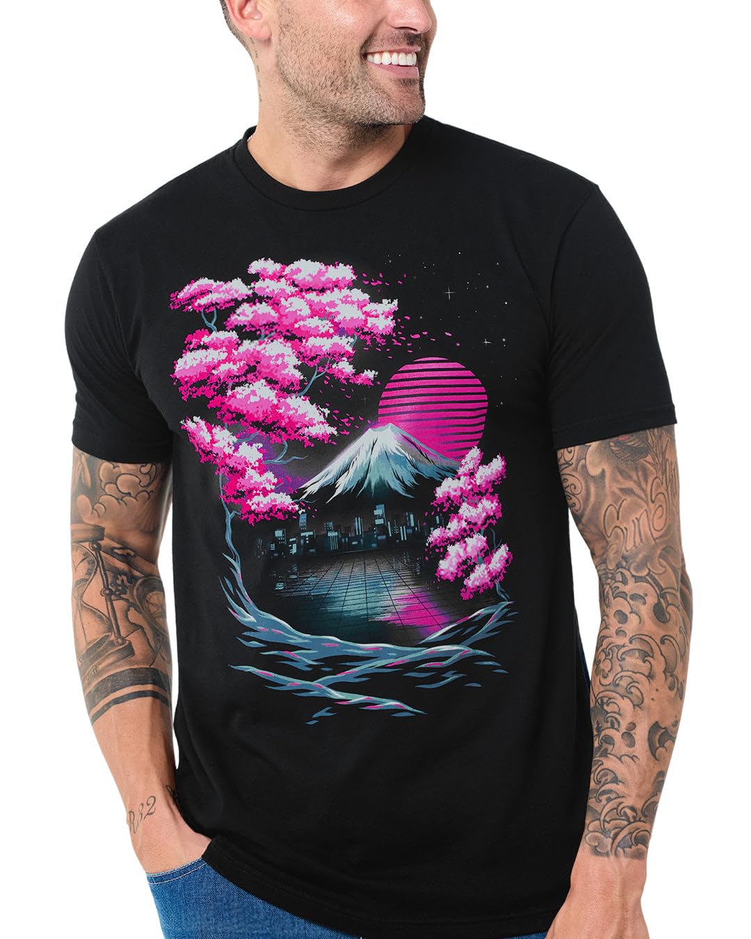 INTO THE AM Cool Graphic T-Shirts for Men S - 4XL Premium Quality Unique Graphic Art Tees