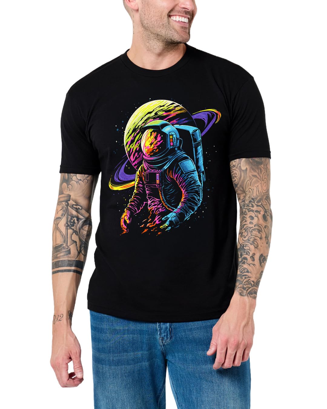 INTO THE AM Cool Graphic T-Shirts for Men S - 4XL Premium Quality Unique Graphic Art Tees