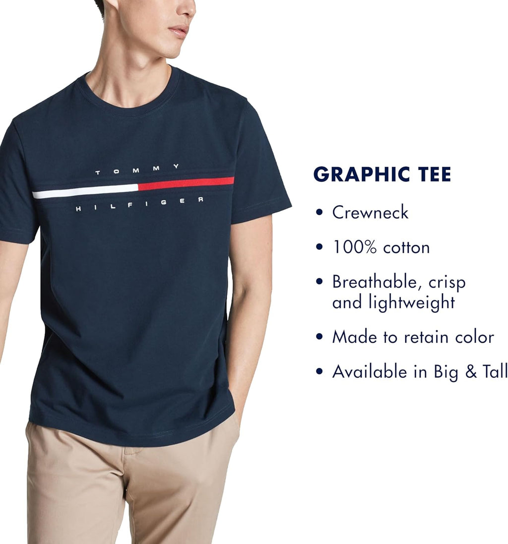 Tommy Hilfiger Mens Short Sleeve Tino T-Shirt