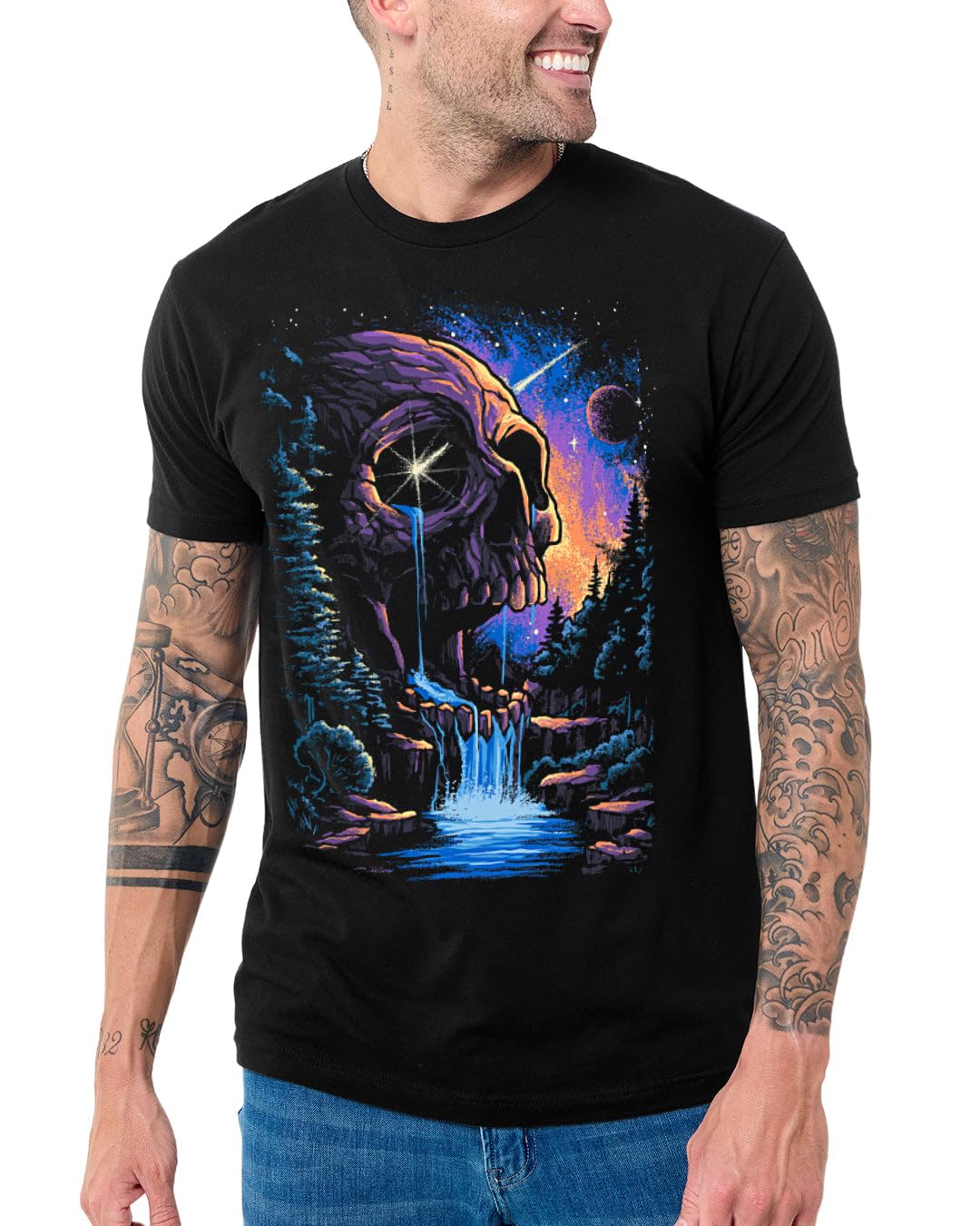 INTO THE AM Cool Graphic T-Shirts for Men S - 4XL Premium Quality Unique Graphic Art Tees