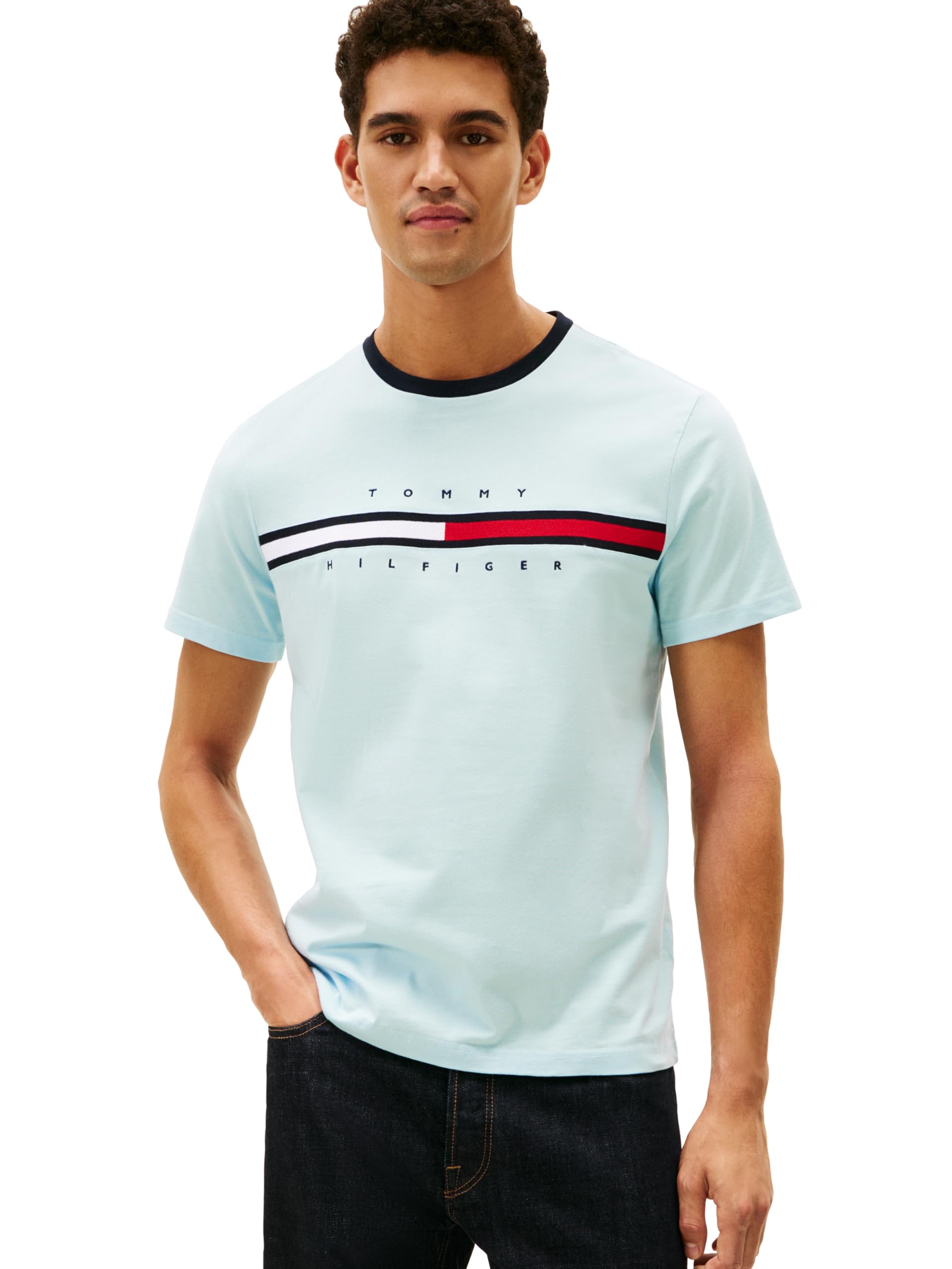 Tommy Hilfiger Mens Short Sleeve Tino T-Shirt