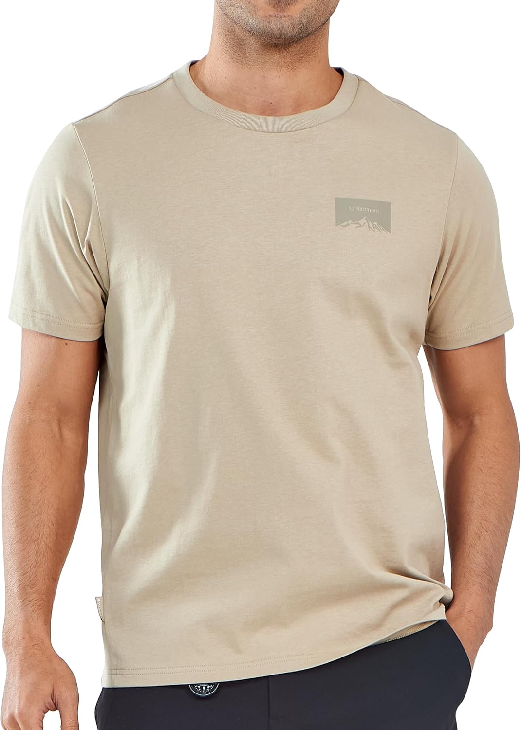 NORTHYARD Men's Heavyweight Cotton T-Shirts Casual Crewneck Short Sleeve Graphic Shirts for Men