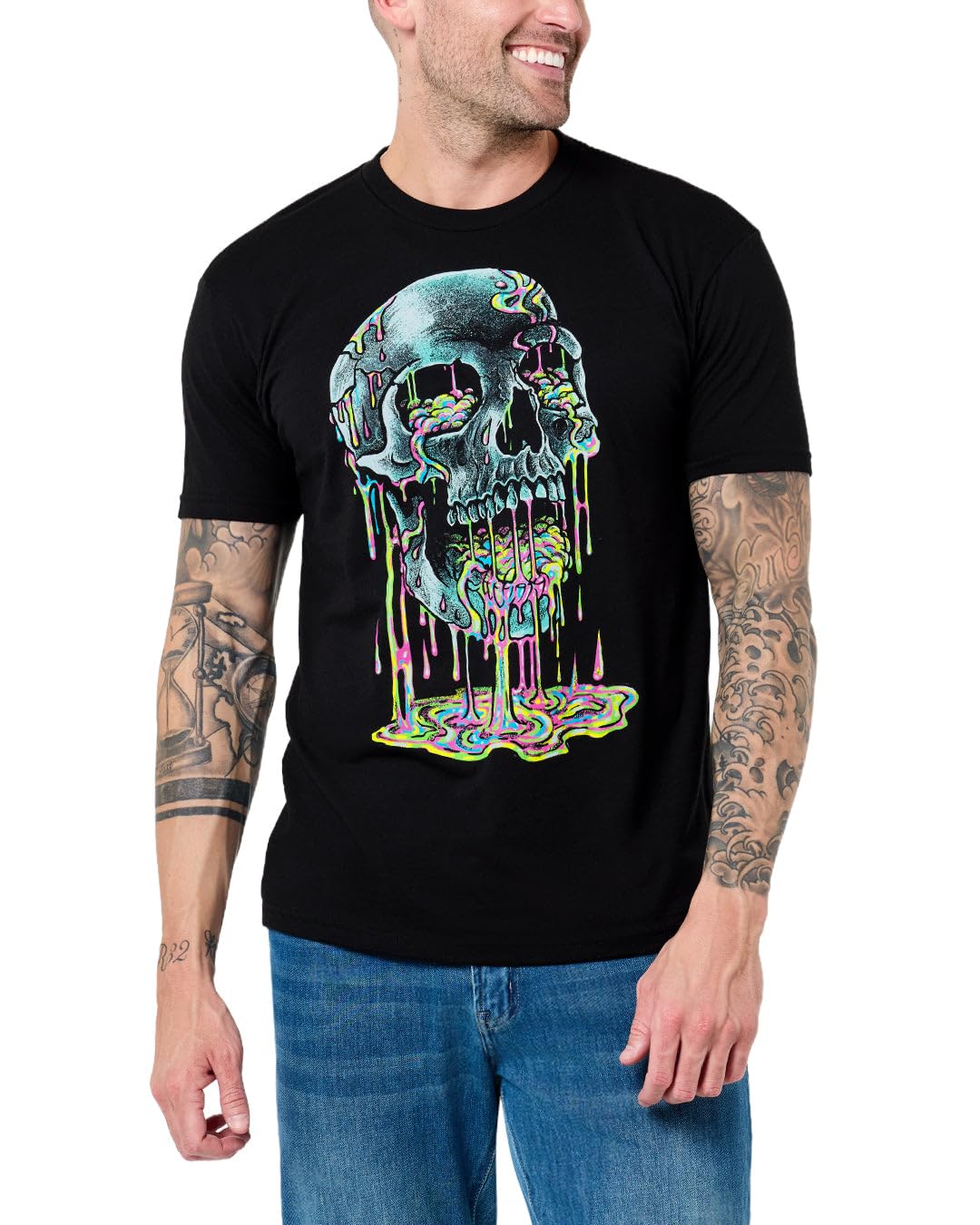 INTO THE AM Men's Graphic T-Shirts S - 4XL Premium Short Sleeve Tees Cool Nature Designs