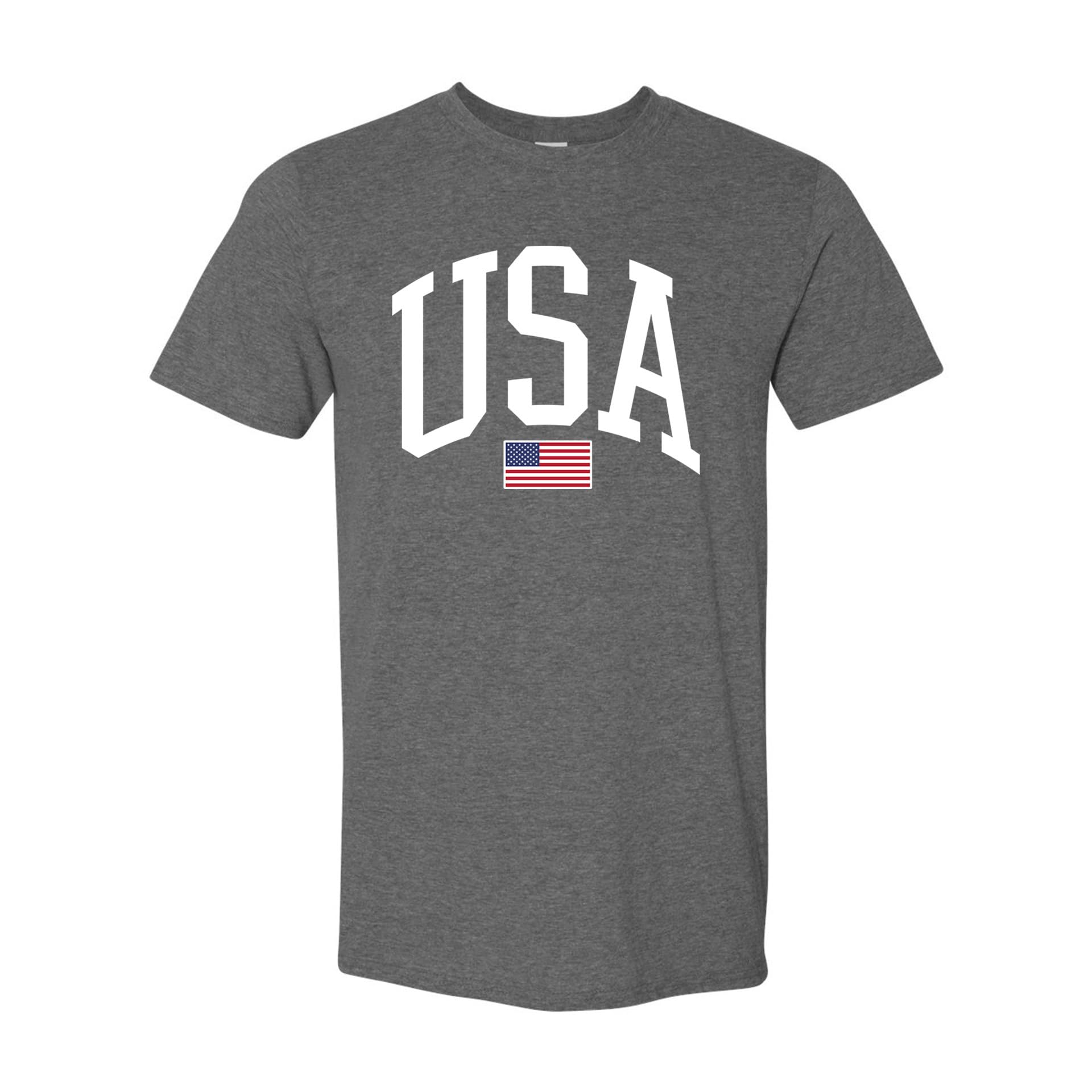 USA Graphic T-Shirt for Men & Women – 4th of July Patriotic American Flag Tee – Soft Cotton Casual Shirt