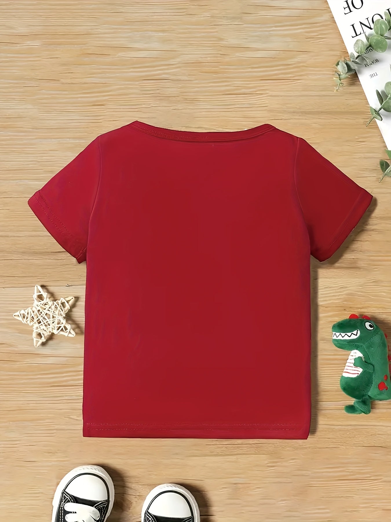 Game Controller Pattern Printed T-Shirt, Colorful And Fashionable Boys T-Shirt, Spring And Summer Casual And Comfortable Round Neck Short-Sleeved T-Shirt, Fashionable And Versatile Tops