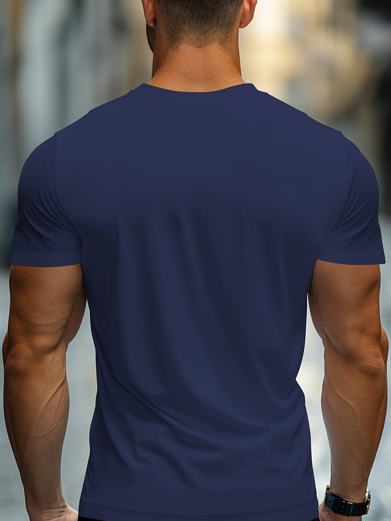 PARIS Print Tee Shirt, Tees for Men, Casual Short Sleeve T-shirt for
