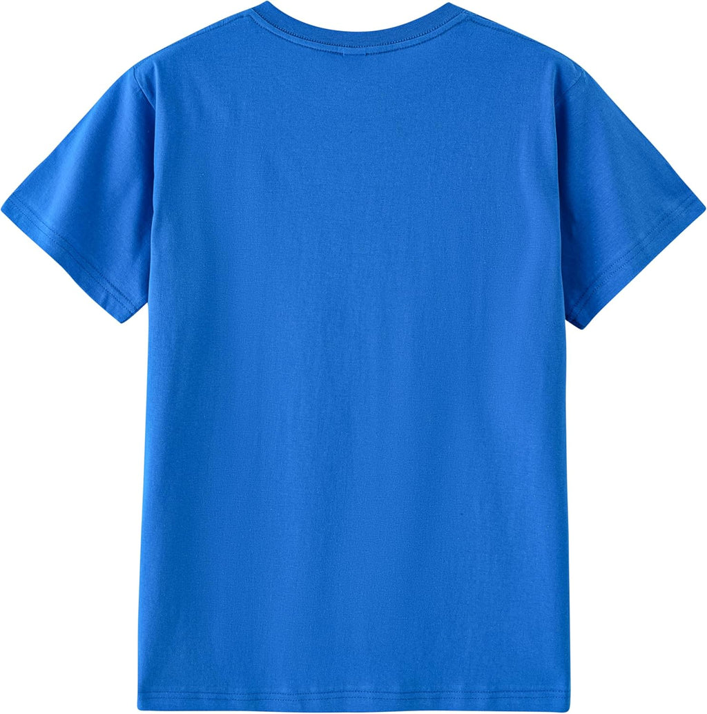 Cotton T Shirt for Men/Women Short Sleeve Crewneck Summer Tops Loose Fit Unisex Basic Tees
