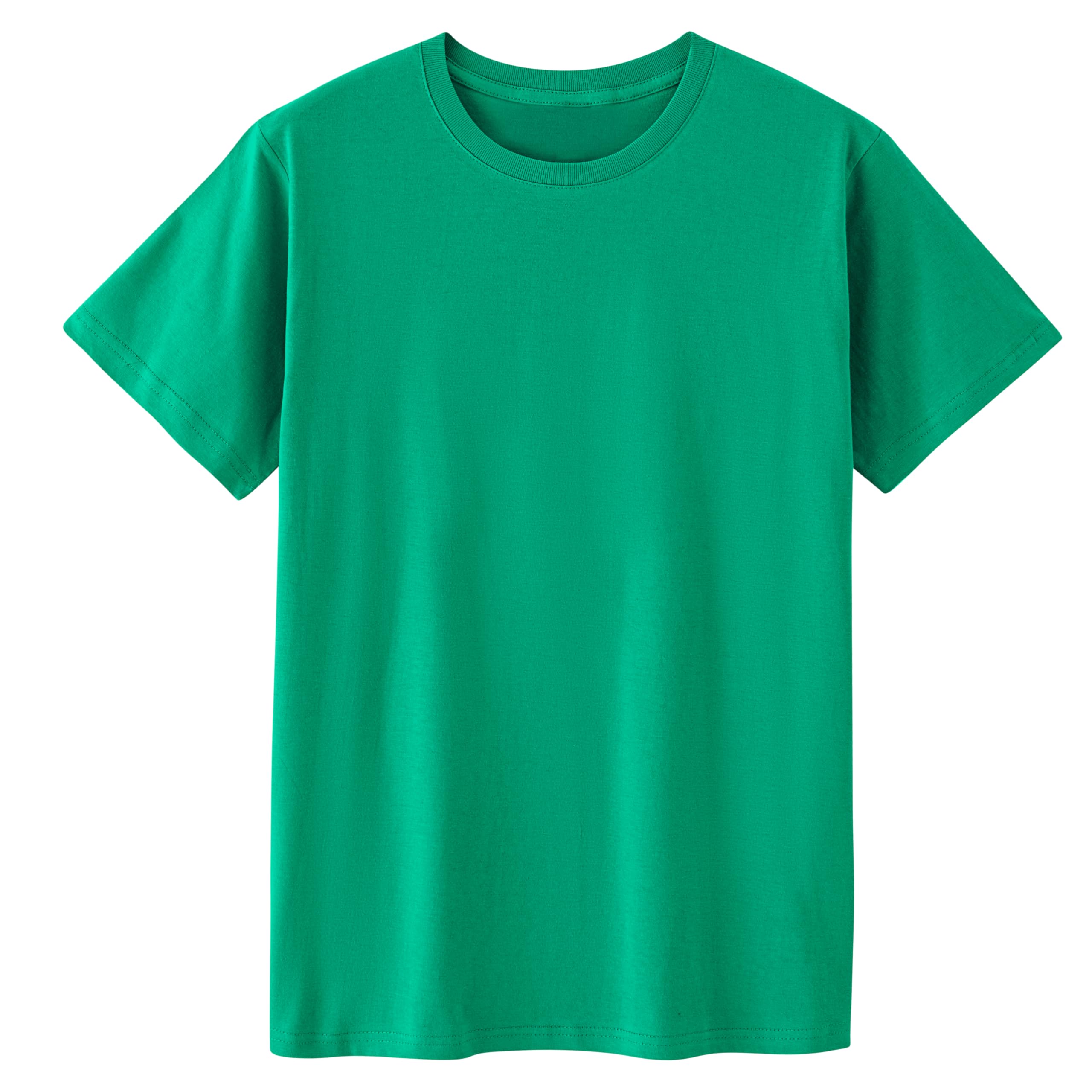 Cotton T Shirt for Men/Women Short Sleeve Crewneck Summer Tops Loose Fit Unisex Basic Tees