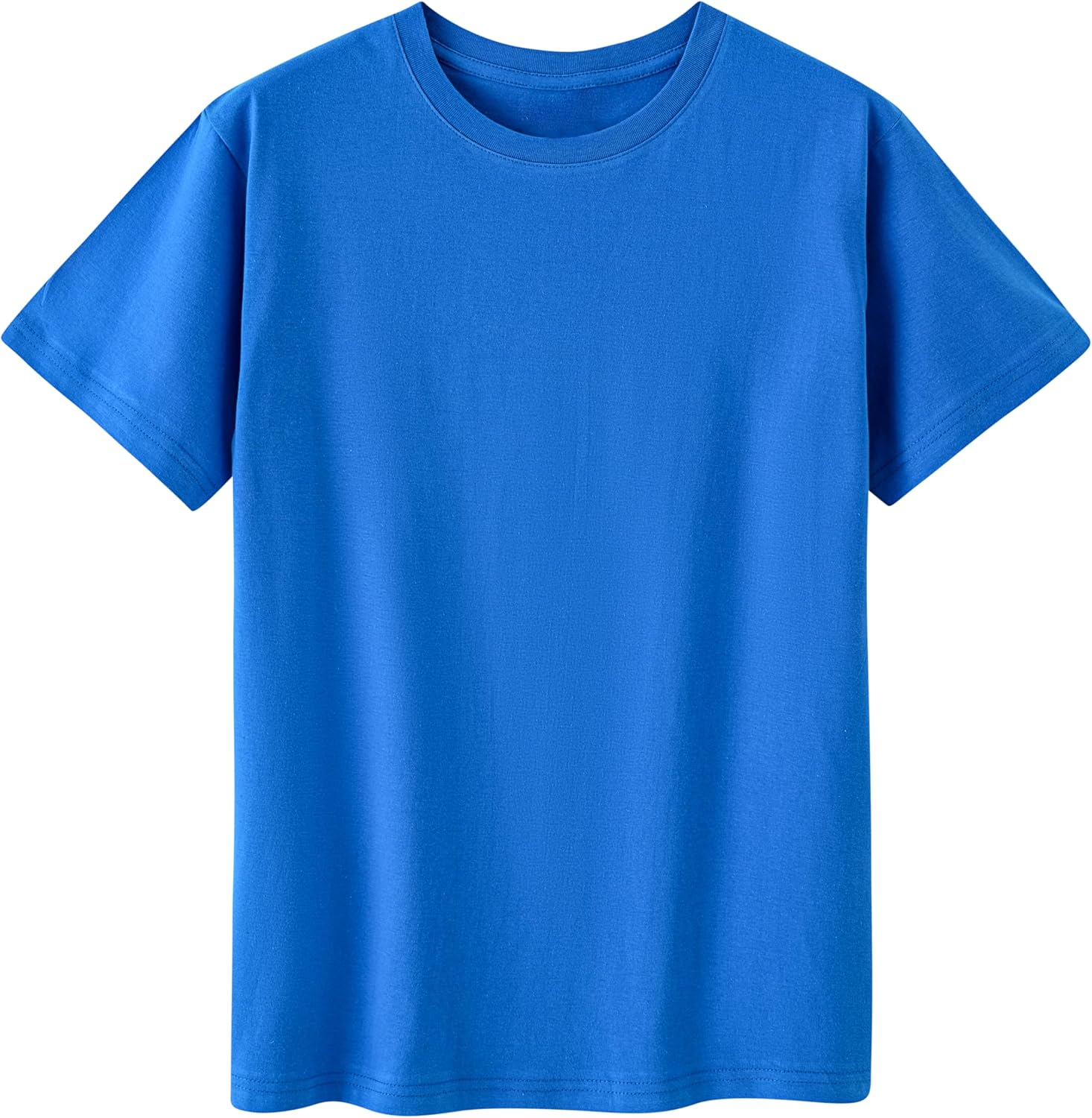 Cotton T Shirt for Men/Women Short Sleeve Crewneck Summer Tops Loose Fit Unisex Basic Tees