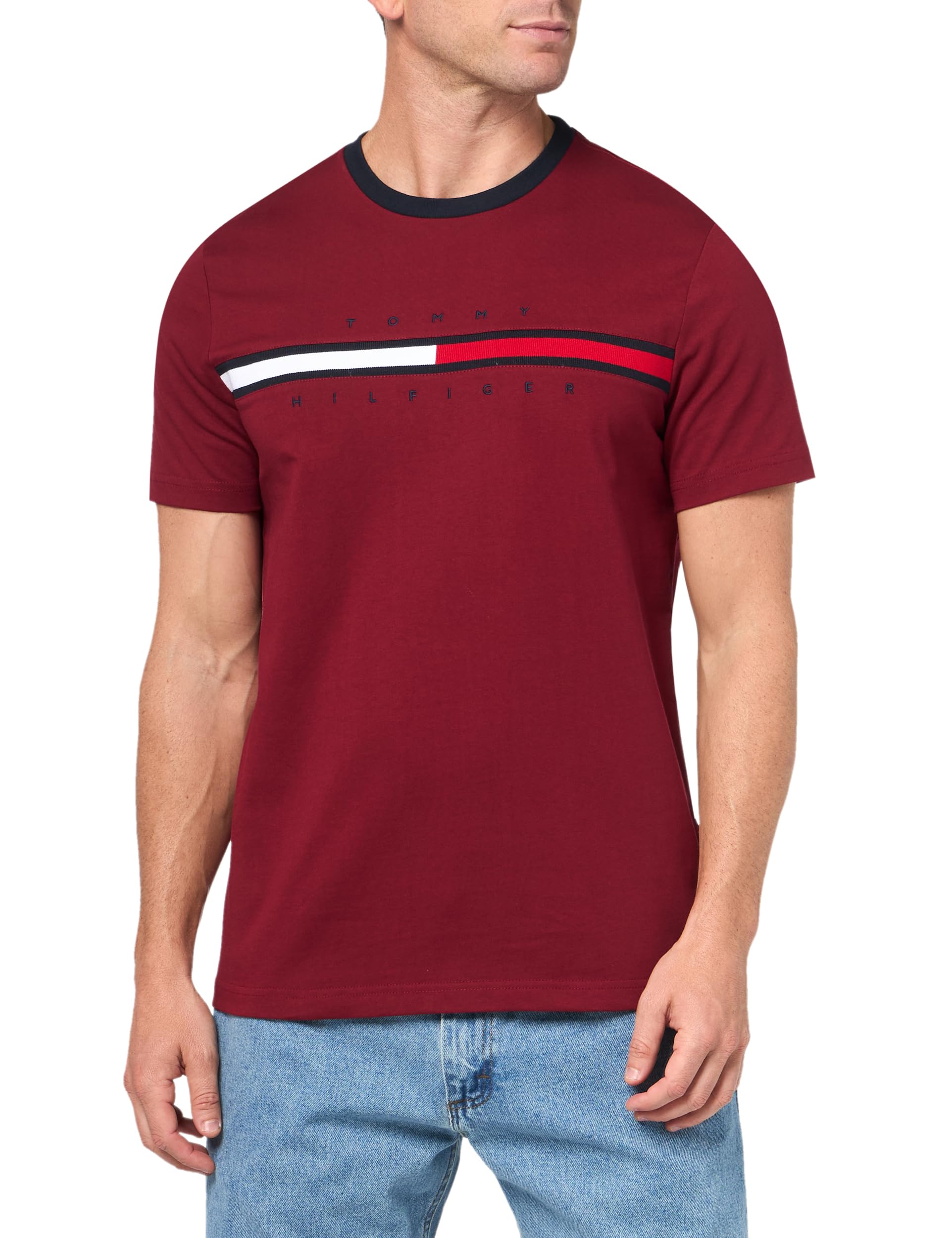 Tommy Hilfiger Mens Short Sleeve Tino T-Shirt