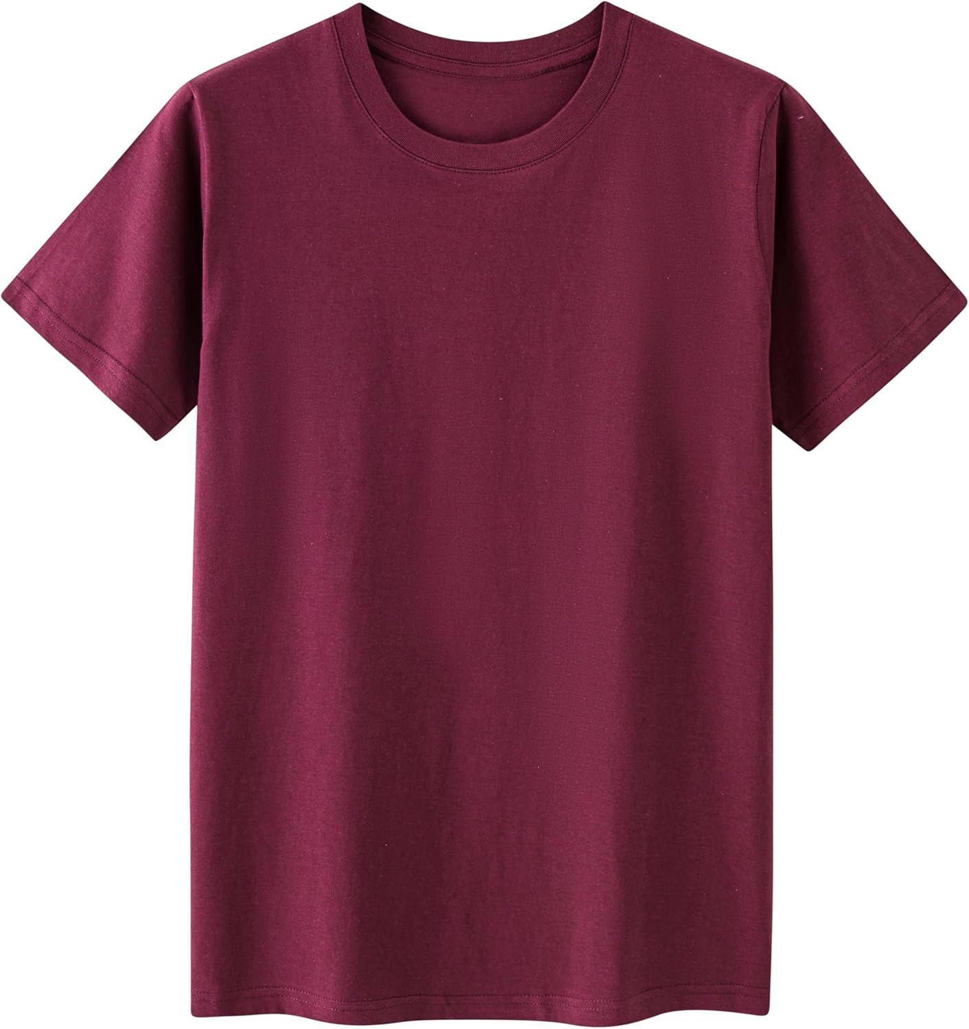 Cotton T Shirt for Men/Women Short Sleeve Crewneck Summer Tops Loose Fit Unisex Basic Tees