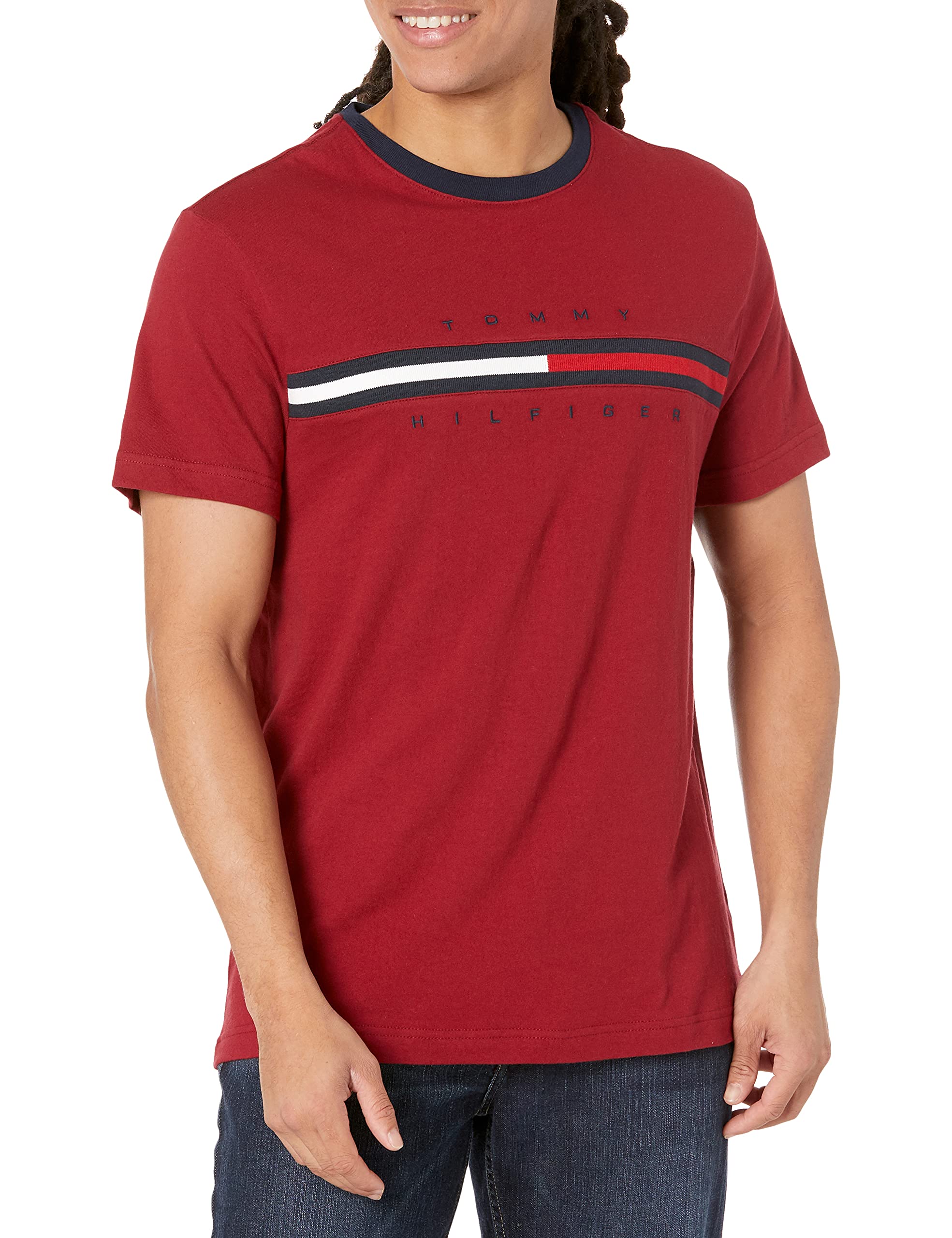 Tommy Hilfiger Mens Short Sleeve Tino T-Shirt