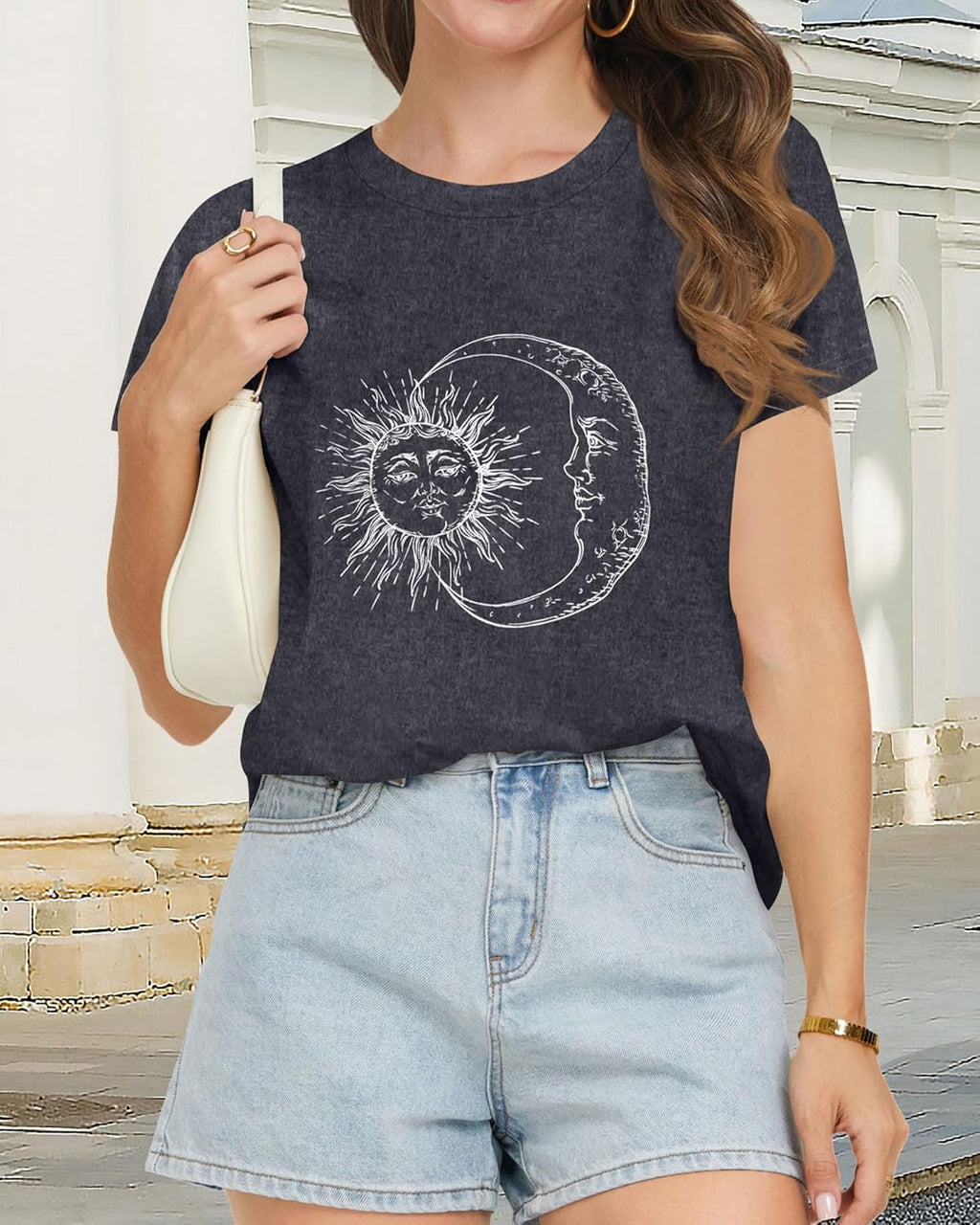 T Shirts for Women Summer Short Sleeve Crewneck Casual Cute Graphic Basic Tees Tops 2026