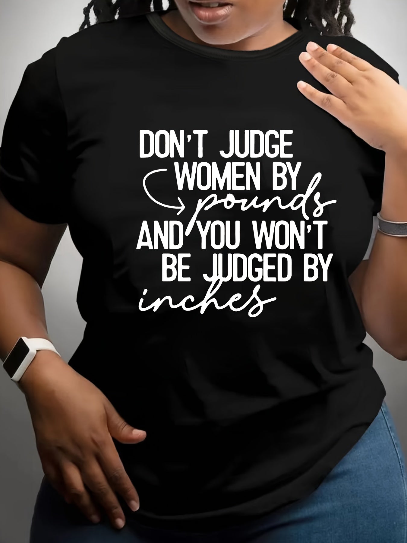 Plus Size - Plus Size - Plus Size Women'S Casual Short Sleeve T-Shirt