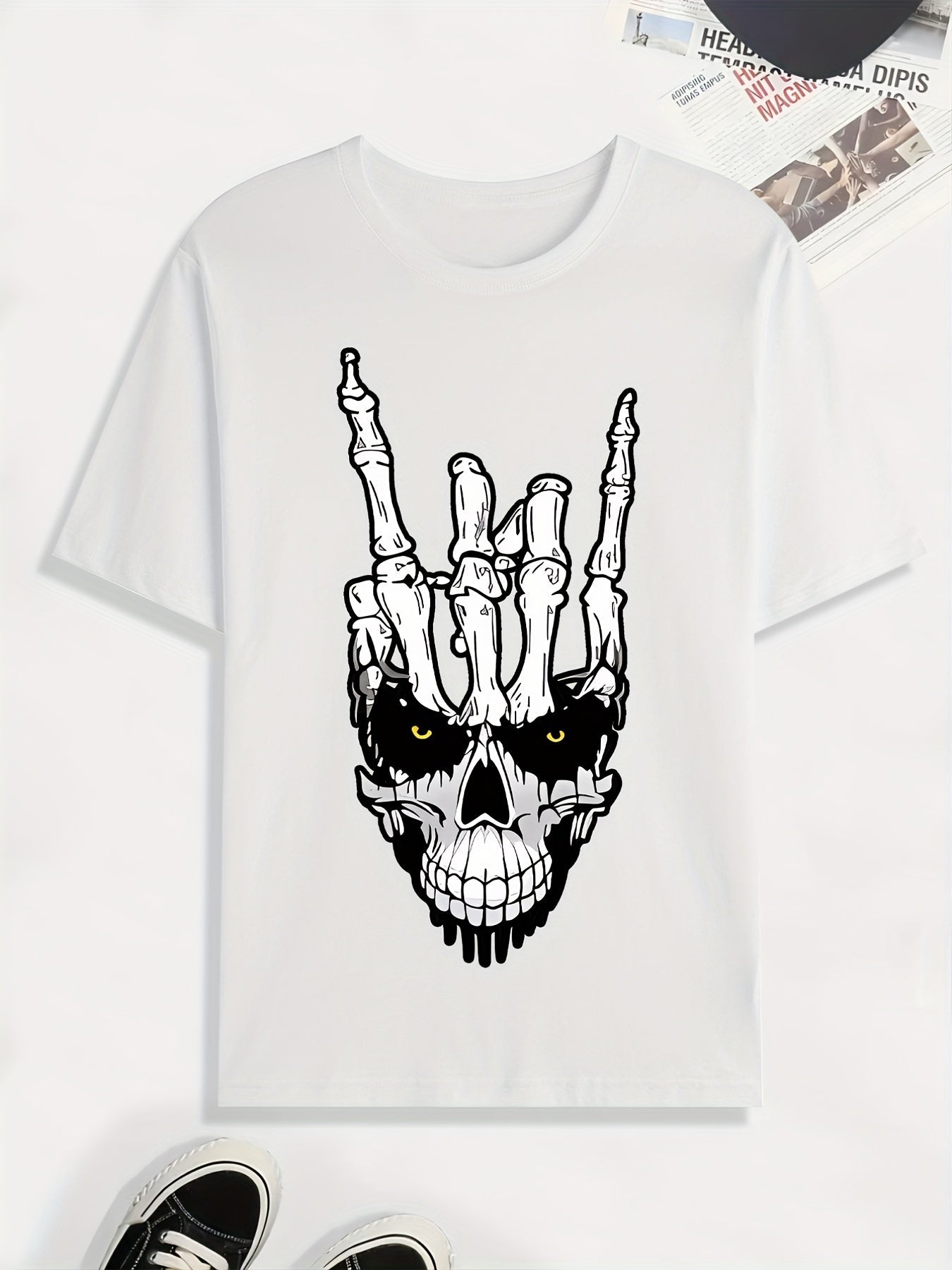 Men's Fashion Casual Printed Short Sleeve