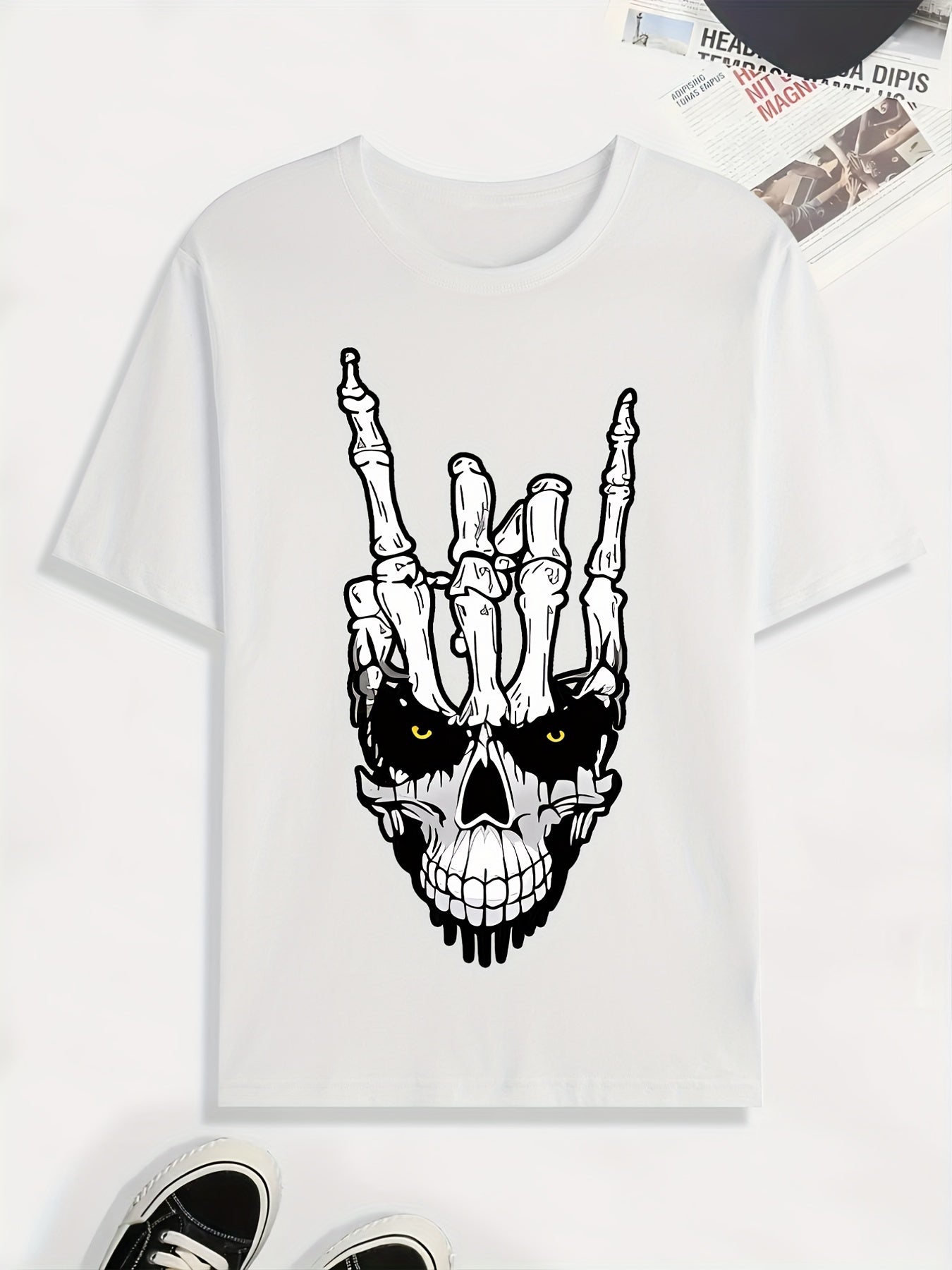 Men's Fashion Casual Printed Short Sleeve