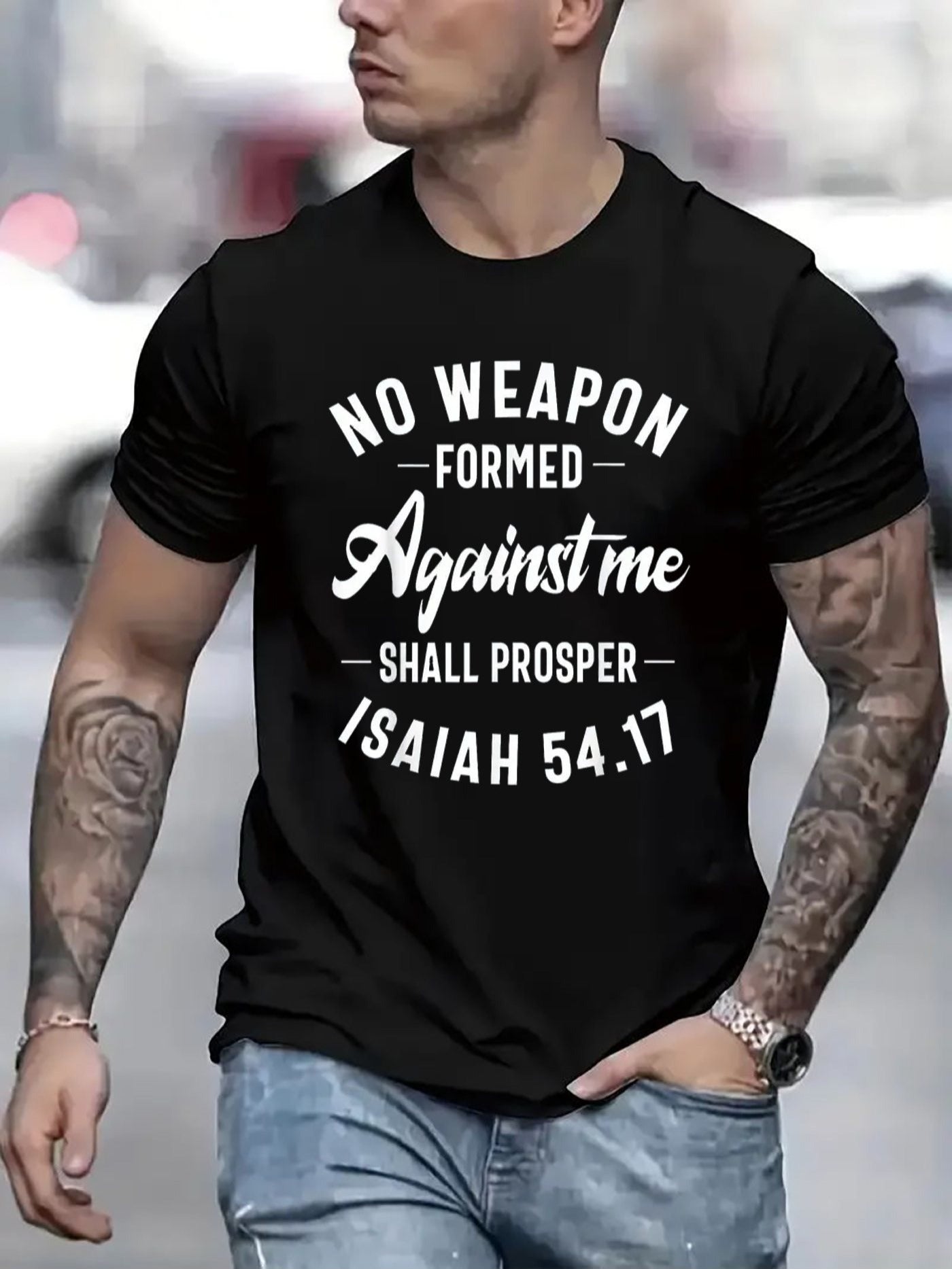 Men Casual Short Sleeve Tee 1 Pcs 100% Heavy Cotton - Comfortable Crew Neck, Soft Adorable Tees Tops