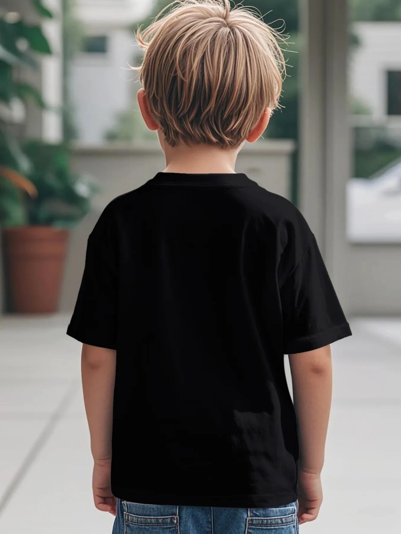 Vibrant And Colorful Soccer-Themed Artwork Featuring a Melting Ball, Perfect for Boys' T-Shirts in Spring And Summer. This Comfortable Round Neck Design Is Breathable And Has a Popular Appeal, Making It an Ideal Gift for Children