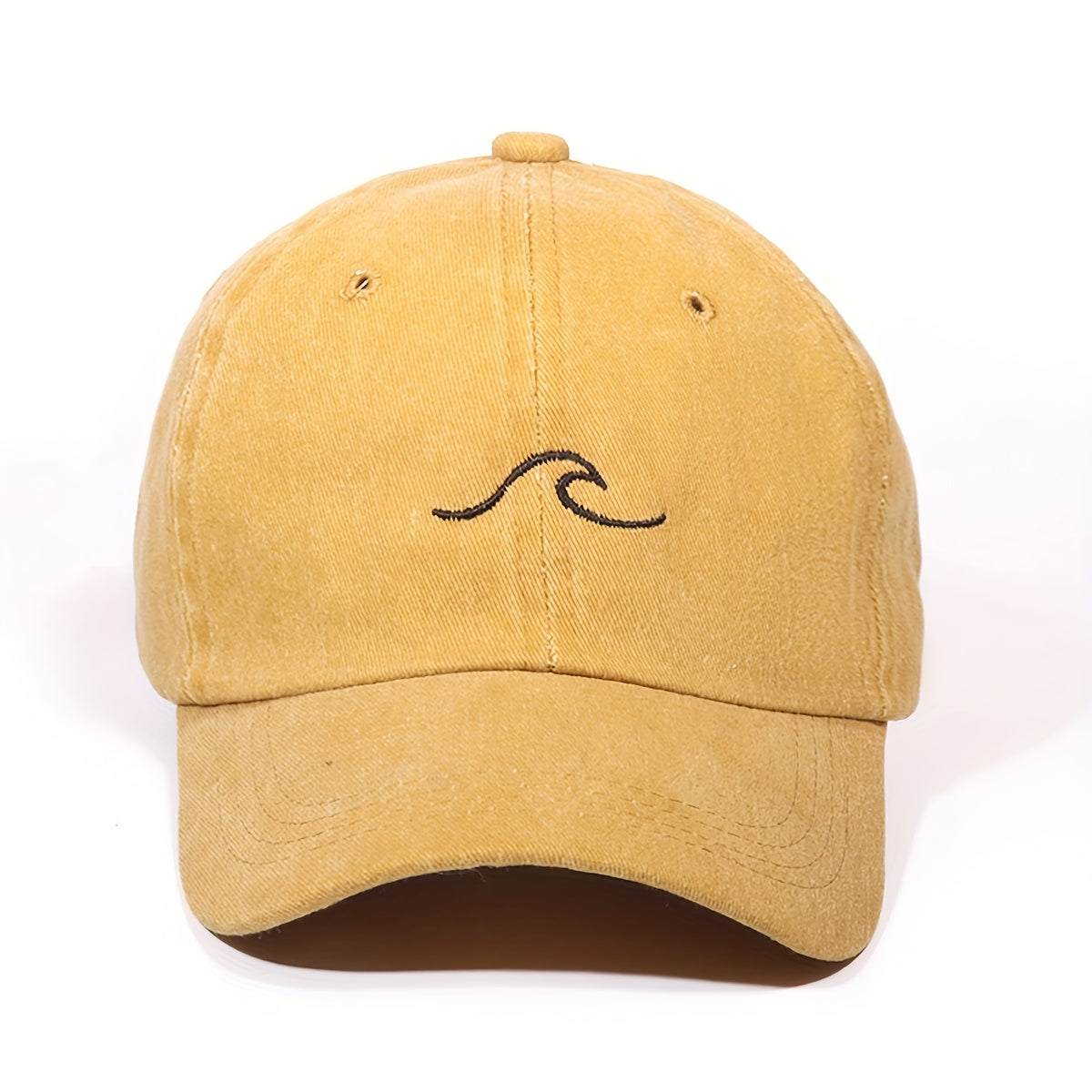 Unisex Embroidered Flame Baseball Cap - Adjustable Breathable Sun Hat for Outdoor Sports & Camping, Retro Streetwear Style, Multi-Color Options (Hand Wash Only)