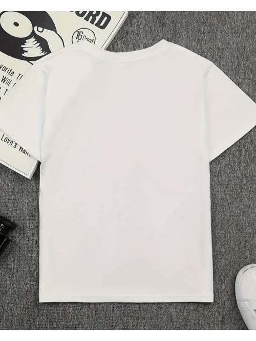 Baseball Drip Ice Cream 4th July Baseball US American Flag T-Shirt, for Boys breathable, casual and comfortable top street fashion casual summer T-shirt
