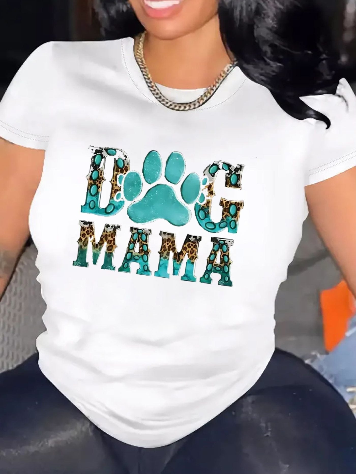 Women Casual Short Sleeve Tee 1 Pcs 100% Heavy Cotton - Comfortable Crew Neck, Soft Adorable Tees Tops
