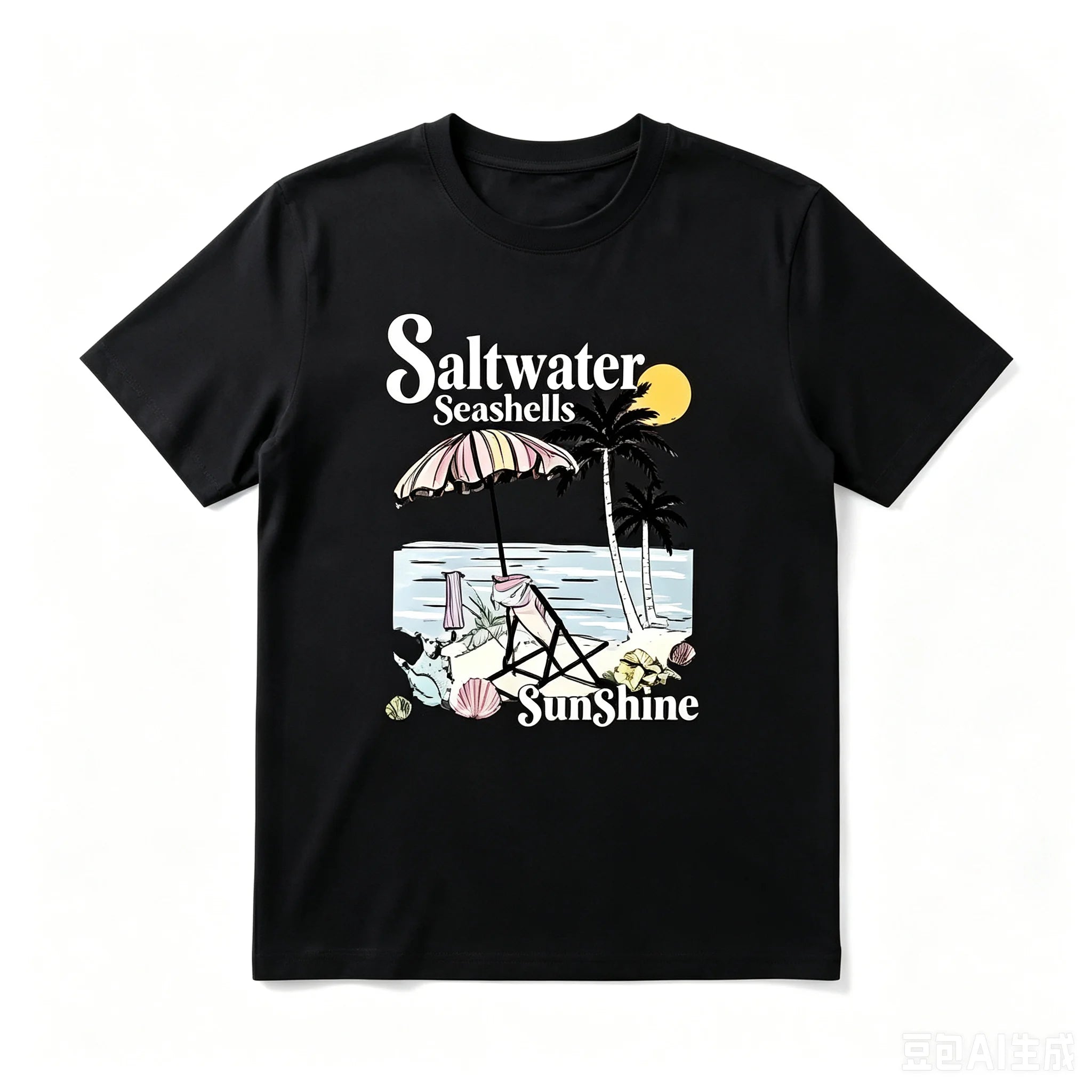 Men Vintage Coastal Beach Paradise Graphic T Shirt Soft Short Sleeve Tops Summer Vacation Casual Tees Daily Holiday Gift For Men Women Friends