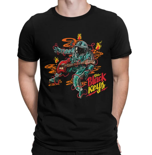 The Black Keys Rock T-Shirt Tee Men's Women's All Sizes Fashionable and Minimalist Trend T-shirt for Couples