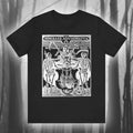 Watch Your End Christoffel Van Cicheem Art Medieval Woodcut Shirts Scary Dance T-shirts Creepy Retro Art All-male T-shirts