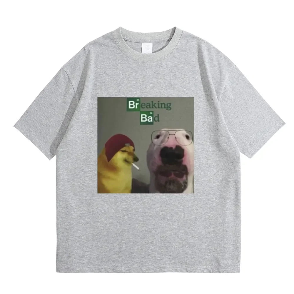 2025 Hot Sale Breaking Bad Meme T Shirt Walter White Jesse Pinkman Gus Fring Saul Goodman Dank Meme Better Call Saul Pure Cotton