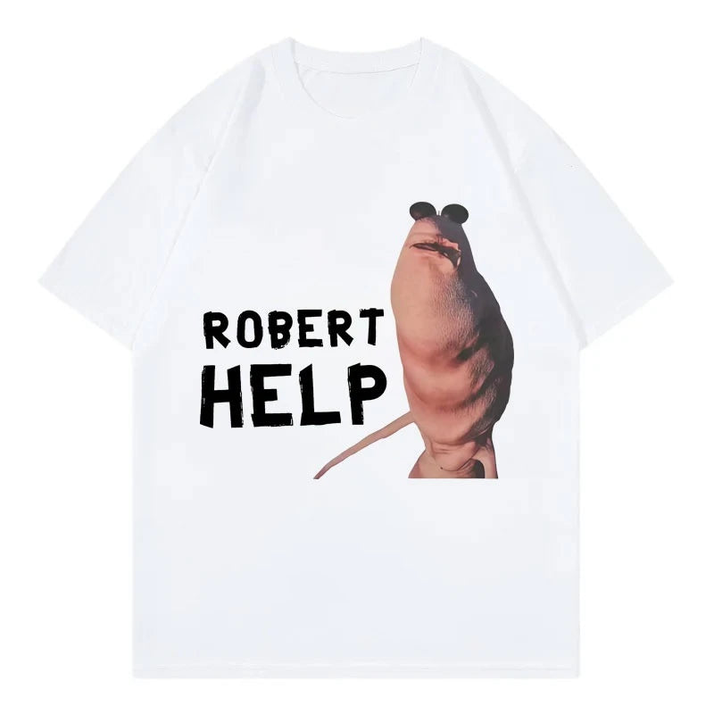 HOT SALE Marcus The Worm Funny Meme T-shirt High Street Summer Fashion Trend Short Sleeve T Shirts Women Casual Oversize Tops