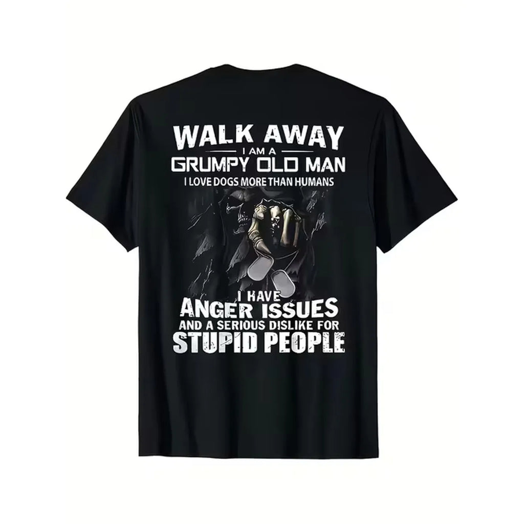 item picture i old for man humans funny t shirt 100 cotton mens black crew neck tee