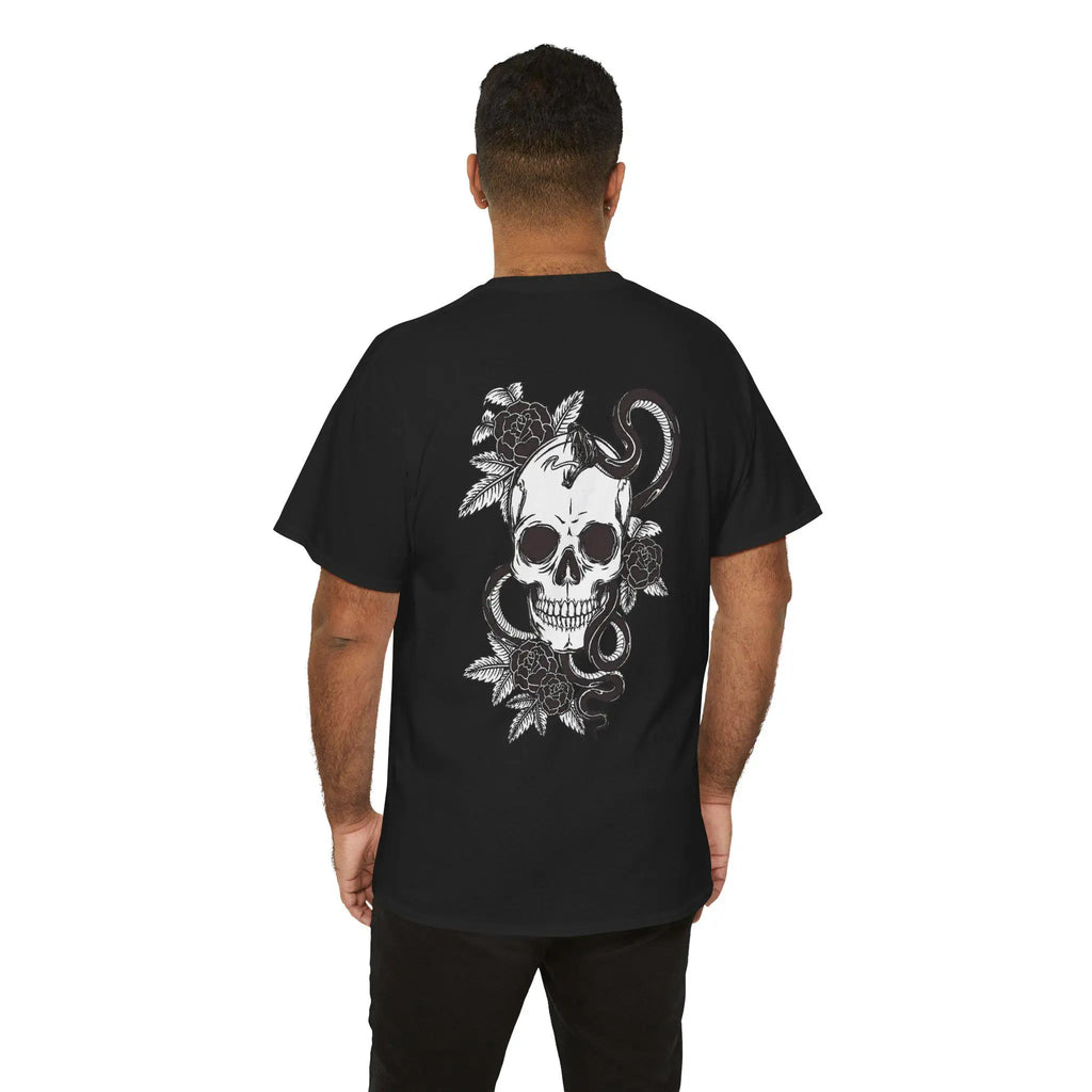 HOT SALE Alternative To The Stylish Unisex Graphic T-shirt The Heavy Cotton Tee Skull and Hand Design Is Perfect for Casual Wear