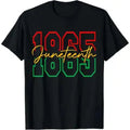 Juneteenth T Shirt Men Women 1865 Cotton Tee African American Heritage Freedom Day Clothing Black Pride Apparel