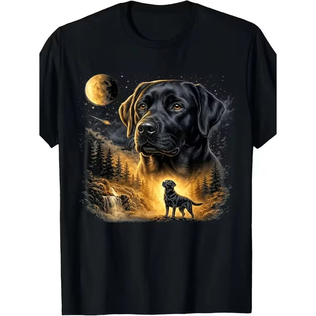 item picture labrador vintage dog art t shirt