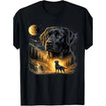 item picture labrador vintage dog art t shirt