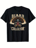 Beard Collector Turkey Hunting Men'S T-Shirt | 180G - 100%, Casual Round Neck Short Sleeve Tee With Vibrant Design, Soft, Comfortable & Machine Washable - Ideal For Casual Attire & Unique Gift