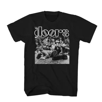 Jim Morrison The Doors Vintage Classic Short-sleeved T-shirt Men's New Summer Fashion Trend Breathable Tops Oversized T Shirt