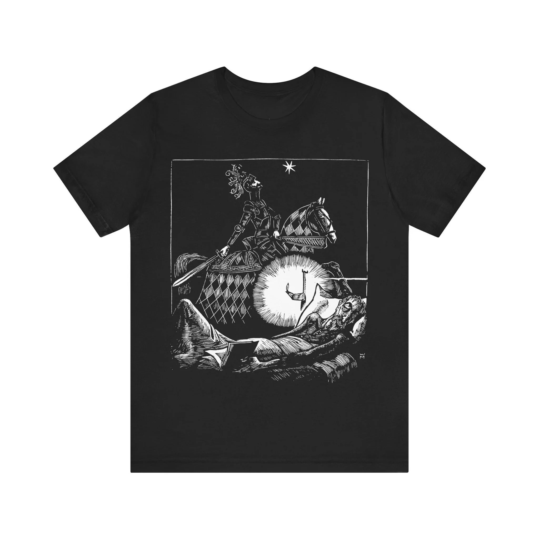 Don Quijote Classic Literature Shirt Joaquim Dalmau Art Reading T-shirt Fiction T-shirt Bookbug Top Reader Vintage Unisex Tee