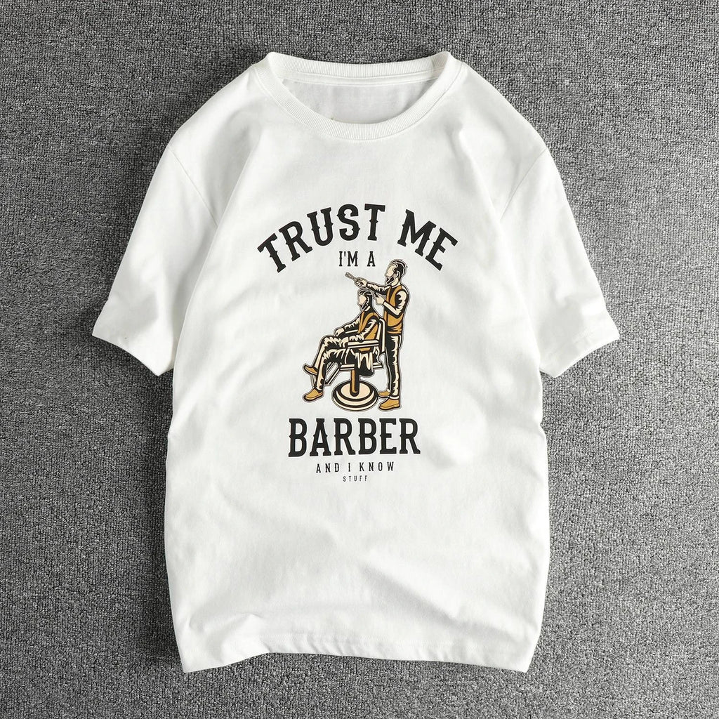 HOT SALE Reaper Pattern T-shirt Men's Casual Versatile Comfortable Loose Short-sleeved Cotton Crew Neck Top Men's Clothing