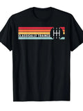 Racing Three Pedals Classically Trained Manual Transmission TShirt Classically Trained Sm Round Neck Short Sleeve Casual Henley Shirt Men TShirtRetro Casual Short-sleeved T-shirt with a Round Neck and Printed Pattern, Suitable for Daily Commuting