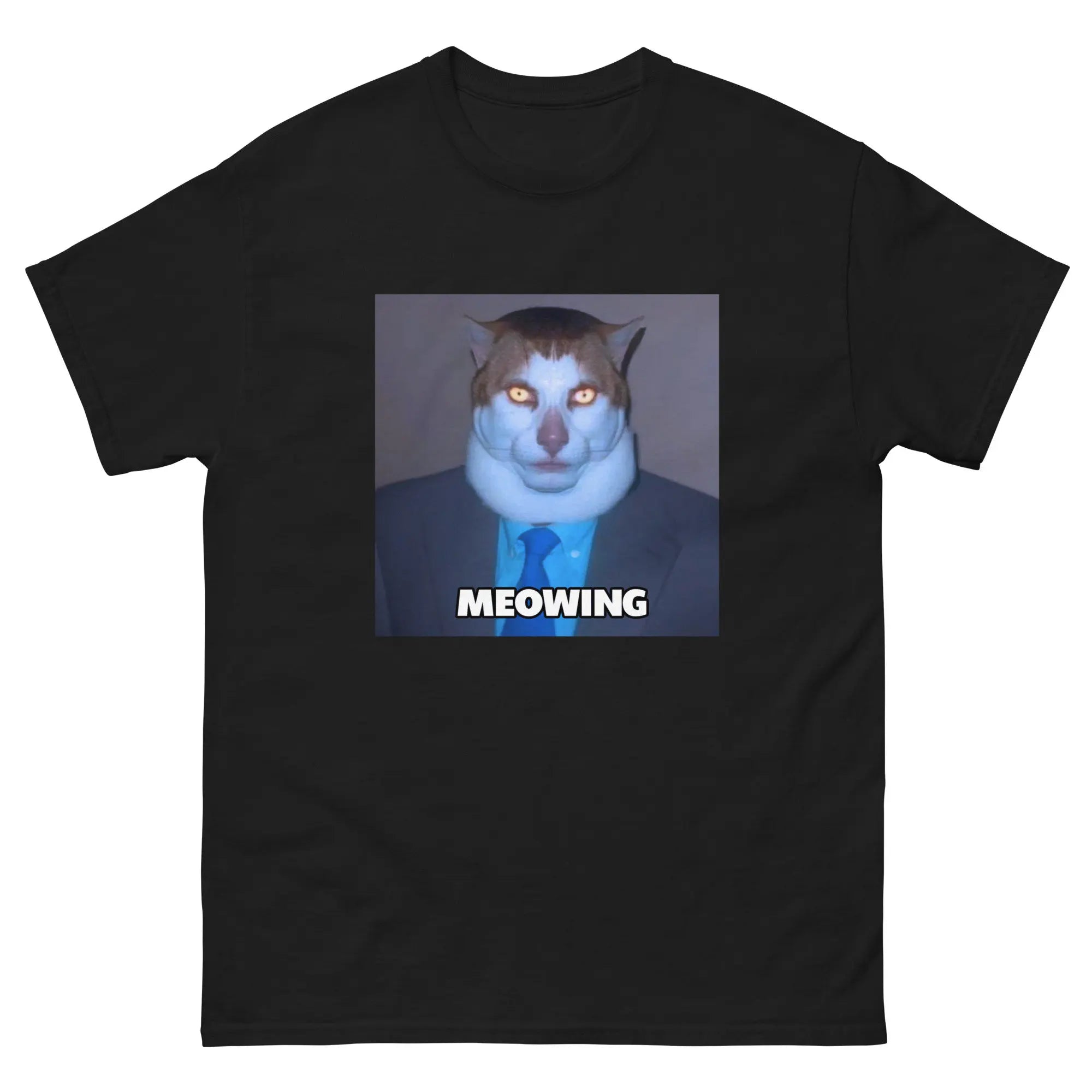HOT SALE Cigarette Kitten Funny Smoking Cat Meme Silly Brain Putty T-shirt Cute Kitten Graphic Costume Fashion Y2k Humorous Tee