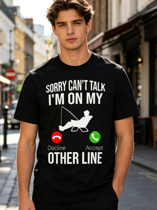 A Classic Retro-Style T-Shirt for Dads Who Love Fishing, Made for Comfort and Easy Washing Makes A Great Unique Gift - Everyday