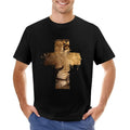 Lion Cross Christian T-Shirt Heavyweights Summer Clothes Blanks Fitted T Shirts for Men Soft and Comfortable Cotton Neutral Tee