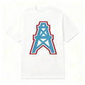 Heavy Houston Oilers Cotton T-shirt Print Casual 100 percent Streetwear Graphic