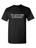 Sarcastic Humorous Pattern Fun T-Shirt | Men'S Printed Short-Sleeve, Comfortable, Lightweight, Casual Summer Wear, Crew Neck, Slight Stretch, Regular Fit, Unisex